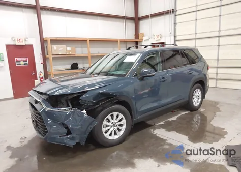 2024 Toyota Grand Highlander Hybrid Xle from USA, damaged, VIN 5TDACAB59RS002284
